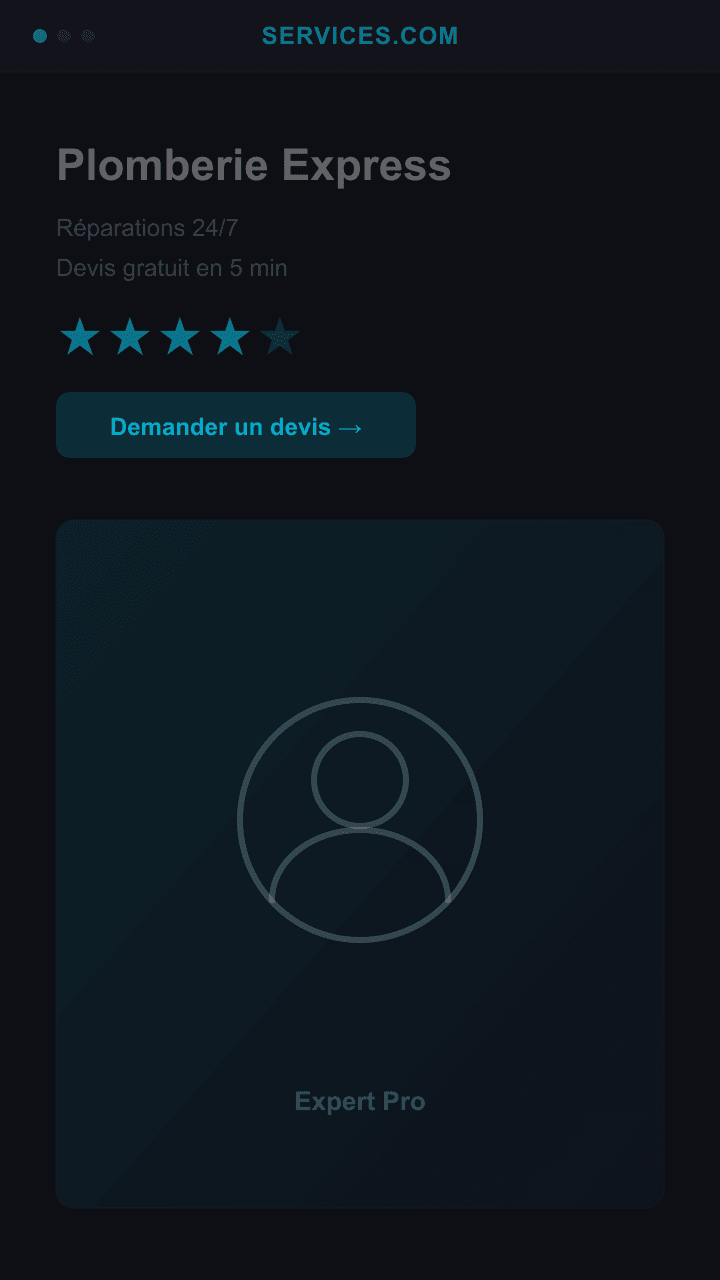 Site de services
